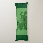 Coussins Longs Shamrock de la Saint-Patrick (Dos (Vertical))