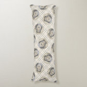 Coussins Longs Shetland Sheepdog Puppy Peinture Sheltie Chien Art (Devant (Vertical))