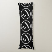 Coussins Longs ㋛ Shi Kana Katakana Smiling Emoji / Emoticon (Devant (Vertical))