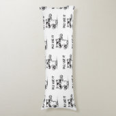 Coussins Longs S'Il Vous Plaît Utiliser - Funny Racoon Sarcastiqu (Devant (Vertical))