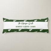 Coussins Longs Silhouette blanche blanche blanche blanche rustiqu (Devant)