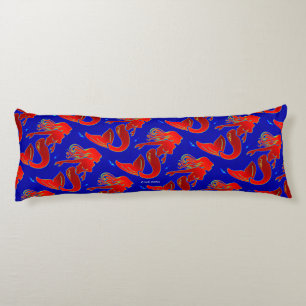 Coussins Longs sirènes rouges partying Thunder_Cove