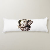 Coussins Longs Sketch Brown (Devant)