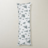 Coussins Longs Skieurs alpins et yétis cachés - Ski alpin (Dos (Vertical))