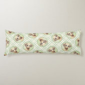 Coussins Longs Sloughi Peinture Sable doré mignon Art Chien origi (Devant)