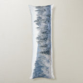 Coussins Longs Snowy Pine Trees Dream 1 (Dos (Vertical))