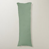 Coussins Longs Soft Basil Green, Muted Neutral Solid Color (Devant (Vertical))