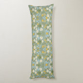 Coussins Longs Soft Sage Green Daisy Meadow Floral Pattern (Dos (Vertical))