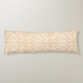 Coussins Longs Solar Flare Gold Damask Phone / iPad case (Dos)