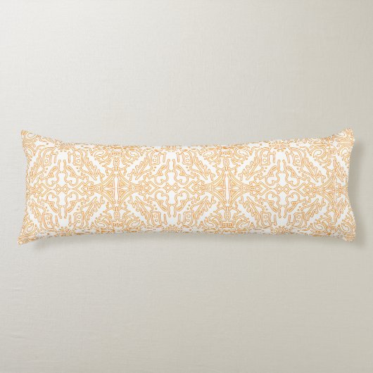 Coussins Longs Solar Flare Gold Damask Phone / iPad case (Devant)