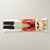 Coussins Longs Soldats de casse-noix - beaux et mignons (Dos)