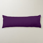 Coussins Longs Solid deep purple dark (Devant)