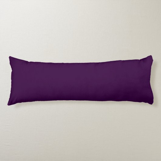 Coussins Longs Solid deep purple dark (Devant)