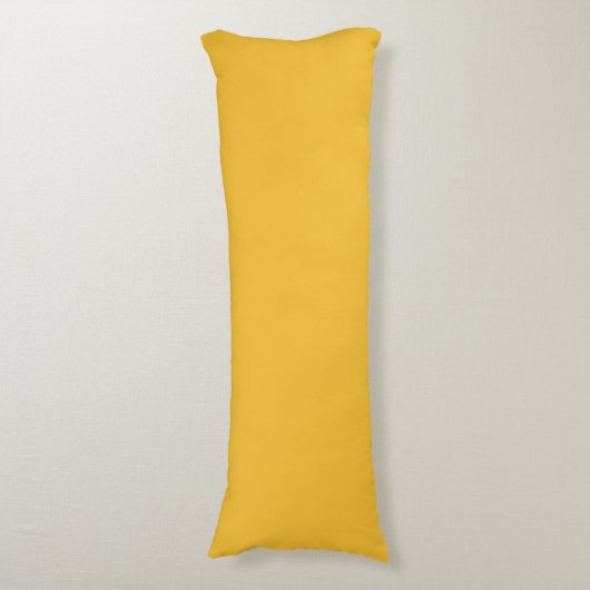 Coussins Longs Solide clair moutarde Jaune (Devant (Vertical))