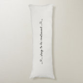 Coussins Longs Sommeil à suivre, Amour et cœurs (Devant (Vertical))