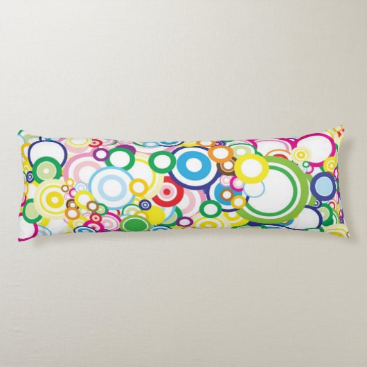 Coussins Longs Sort de cercles vifs (Dos)