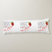 Coussins Longs Soul aux fraises (Dos)