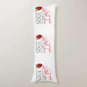 Coussins Longs Soul aux fraises (Devant (Vertical))