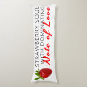Coussins Longs Soul aux fraises (Devant (Vertical))