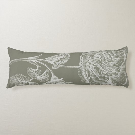 Coussins Longs Soulagement floral I (Devant)