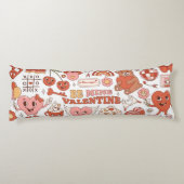Coussins Longs Soyez la mienne Valentine (Dos)