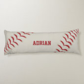 Coussins Longs Sports de baseball personnalisés (Dos)