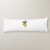 Coussins Longs Squeeze me drôle citron (Devant)