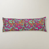 Coussins Longs Squiggly Loops seamless patent 14 + your backgr. (Dos)