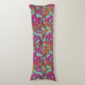 Coussins Longs Squiggly Loops seamless patent 14 + your backgr. (Devant (Vertical))