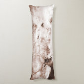 Coussins Longs Stag gracieux en hiver 3 (Dos (Vertical))