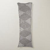 Coussins Longs Stained Glass Silver Diamond Pattern (Devant (Vertical))