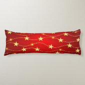 Coussins Longs Star Adored Ruby Motif rouge (Devant)