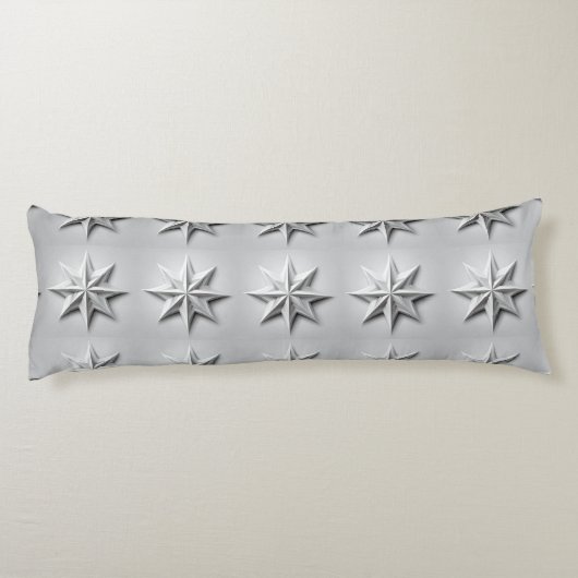 Coussins Longs Star gris moderne (Dos)