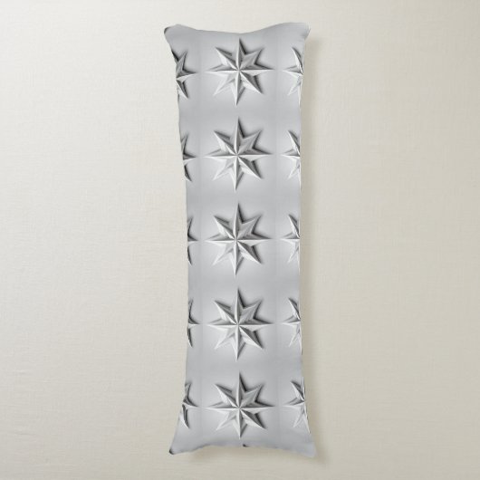 Coussins Longs Star gris moderne (Devant (Vertical))