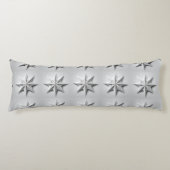 Coussins Longs Star gris moderne (Devant)