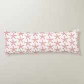 Coussins Longs Starfish Coral & White Sea Star Thème (Dos)