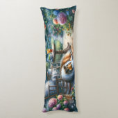 Coussins Longs Starlit Garden Porch Sheltie Dream (Dos (Vertical))