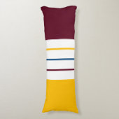 Coussins Longs Stripes automnales colorées (Devant (Vertical))