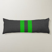 Coussins Longs Stripes de Green Carbon (Devant)