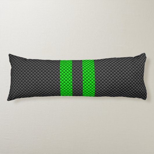 Coussins Longs Stripes de Green Carbon (Devant)