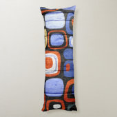 Coussins Longs Style Abstrait Pastel moderne en bois #2 (Dos (Vertical))
