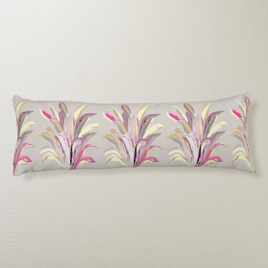 Coussins Longs Style d'art vectoriel Plante tropical Abstrait (Dos)