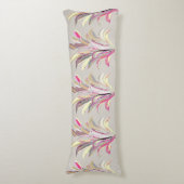 Coussins Longs Style d'art vectoriel Plante tropical Abstrait (Devant (Vertical))