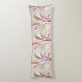 Coussins Longs Style d'art vectoriel Plante tropical Abstrait (Dos (Vertical))