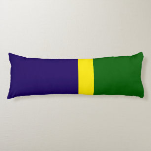 Coussins Longs Style de bloc couleur bleu vert