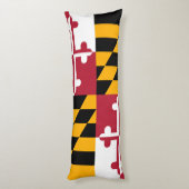 Coussins Longs Style de drapeau de l'État du Maryland (Dos (Vertical))