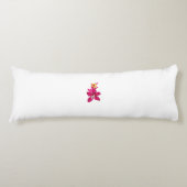 Coussins Longs Style floral, ArtyClick Crimson, Or léger (Devant)