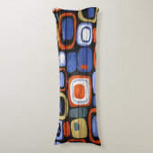 Coussins Longs Style moderne Abstrait Pastel Bois (Devant (Vertical))