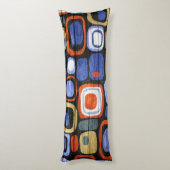 Coussins Longs Style moderne Abstrait Pastel Bois (Dos (Vertical))