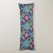 Coussins Longs Succulent jardin tropical (Dos (Vertical))